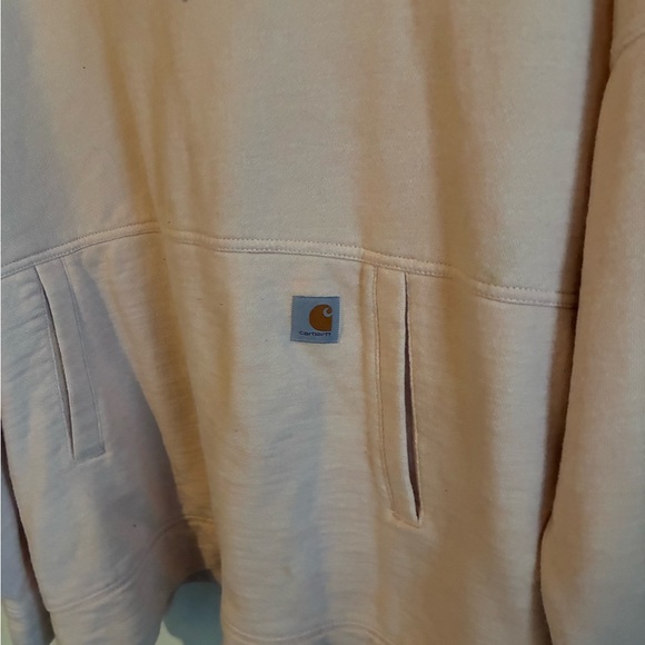 Carhartt Hoodie Light Pink 2X - Picture 2 of 7